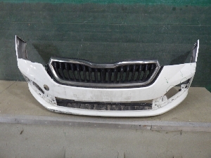 SKODA RAPID  облицовка бампера переднего 60U807217P 2020г. арт.1364996