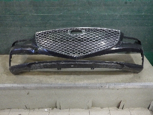 GENESIS G80  облицовка бампера переднего 86550T1000 2021г. арт.1427113   Уценка